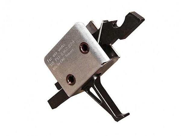 CMC AR-15 / AR-10 Single Stage Drop-In Competition Match Grade, 3 Gun Trigger - Flat Bow - 2.5LB Pull